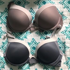 Two Fabulous Victoria’s Secret Push Up Bras